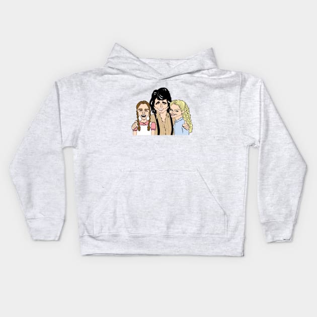 CLASSIC TV FAMILY SHOW Kids Hoodie by cartoonistguy